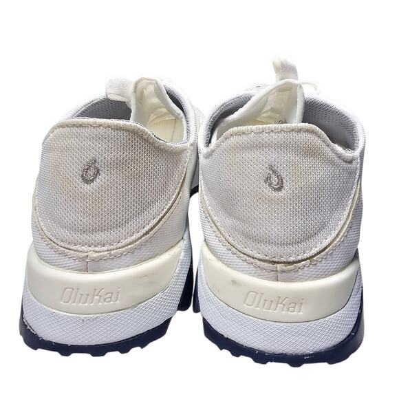 OluKai Huia Slip-On Athletic Shoes White Sneakers Women's 10 - Picture 4 of 9